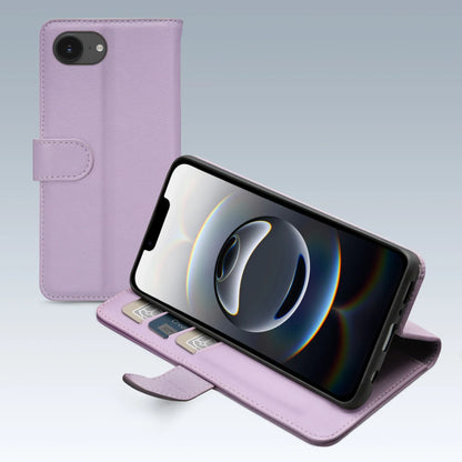 Mobilize Premium Gelly Wallet Book Case Apple Iphone 16E Purple - Essentify