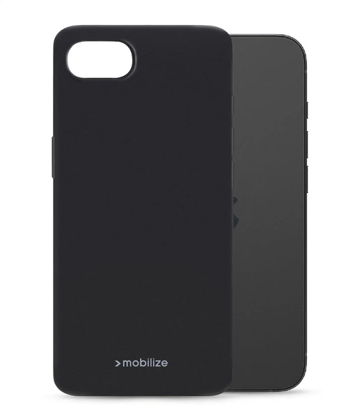 Mobilize Rubber Gelly Case Apple Iphone 16E Matt Black - Essentify