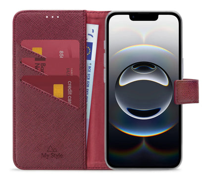 My Style Flex Wallet For Apple Iphone 16E Bordeaux - Essentify