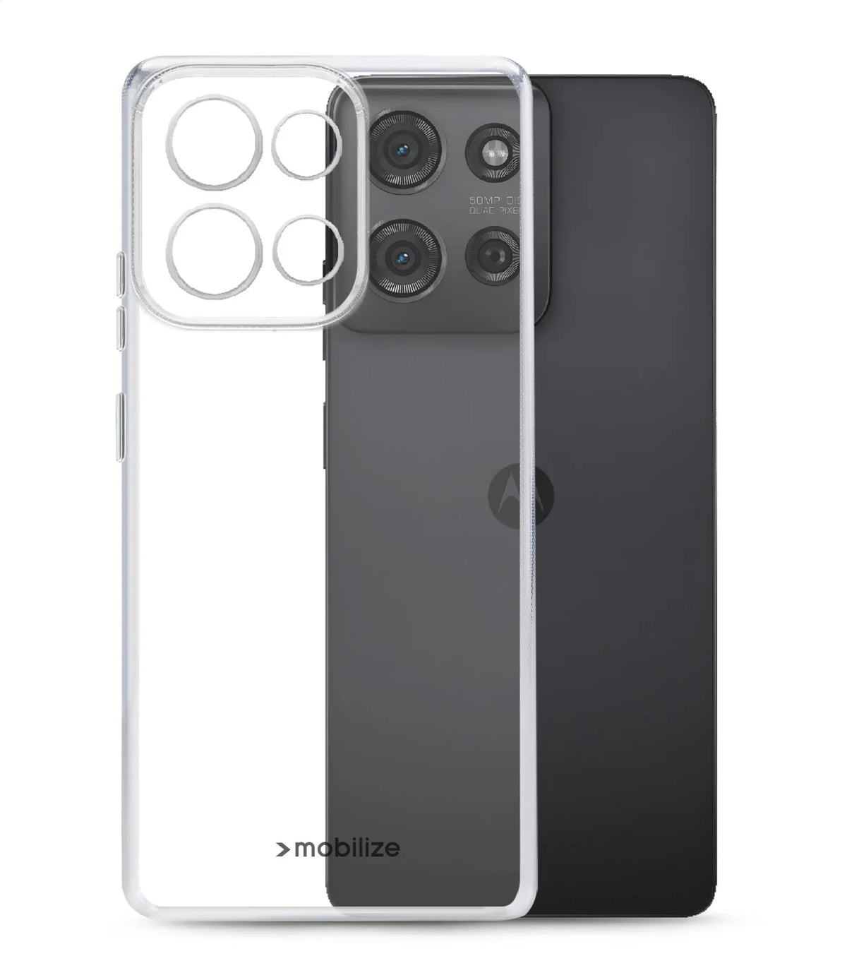 Mobilize Gelly Case Motorola Moto G75 5G Clear - Essentify