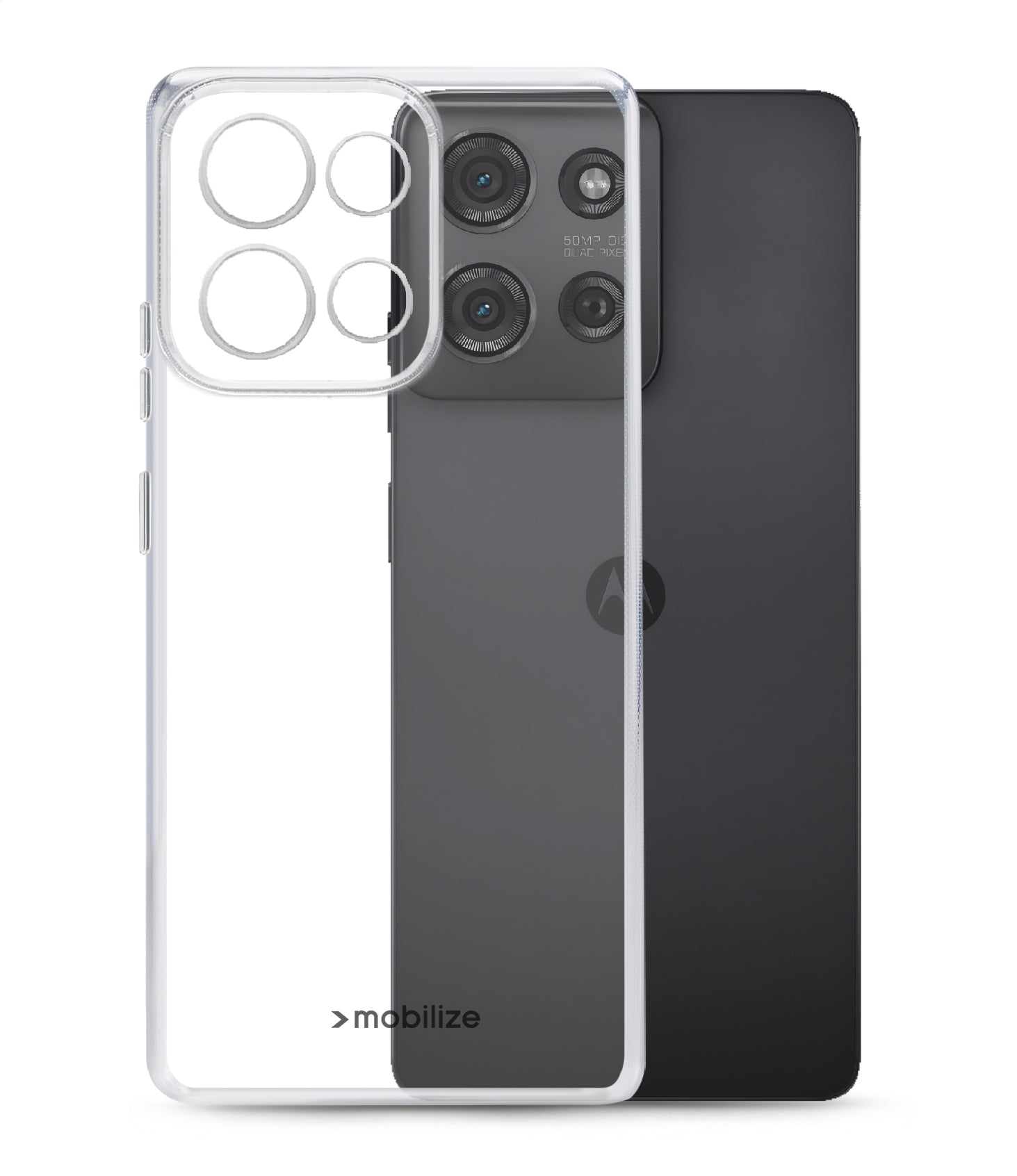 Mobilize Gelly Case Motorola Moto G75 5G Clear