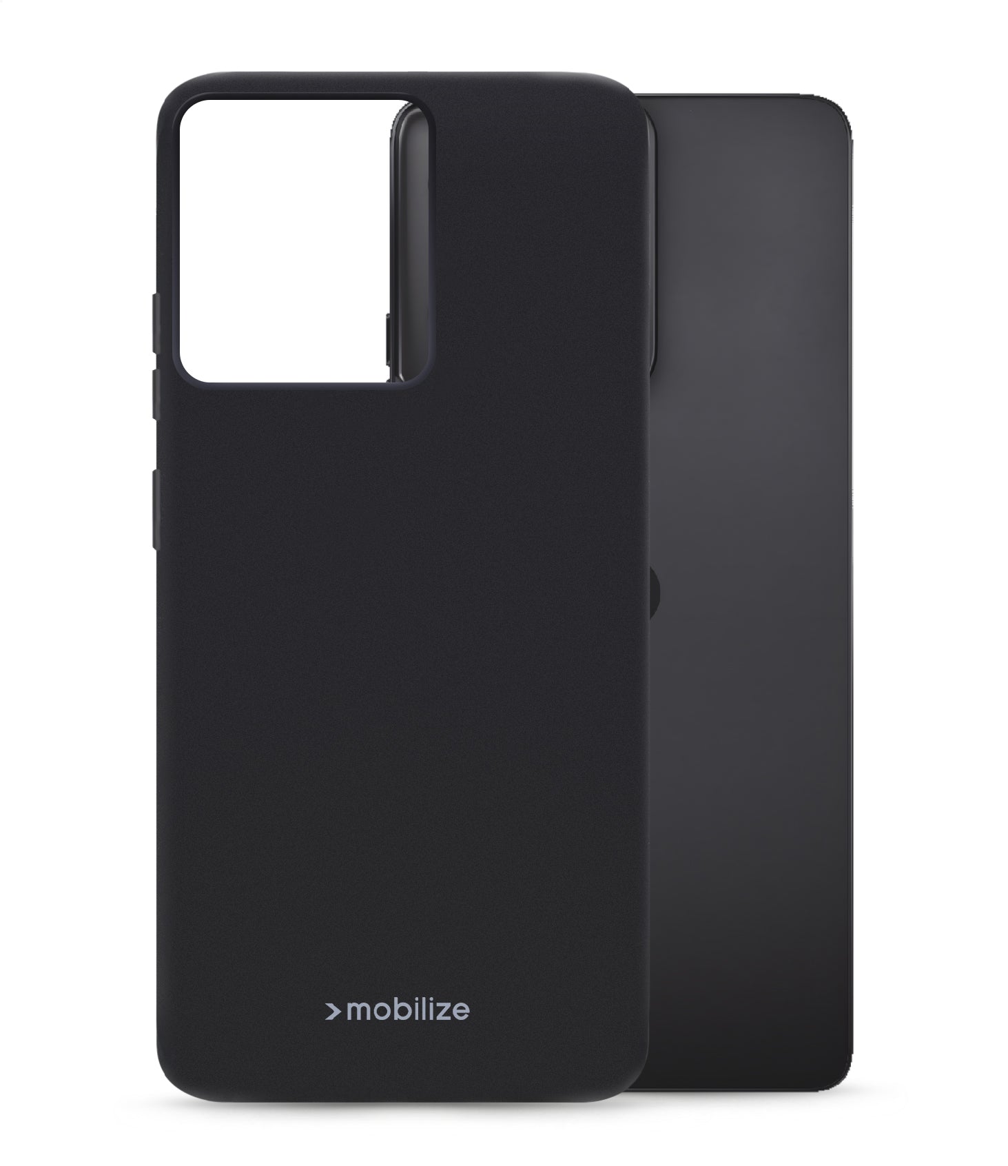 Mobilize Rubber Gelly Case Motorola Moto G75 5G Matt Black