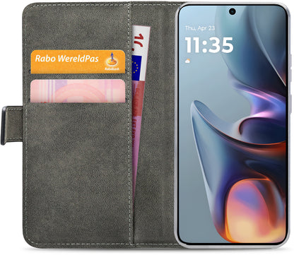 Mobilize Classic Gelly Wallet Book Case Motorola Moto E15/G05 Black