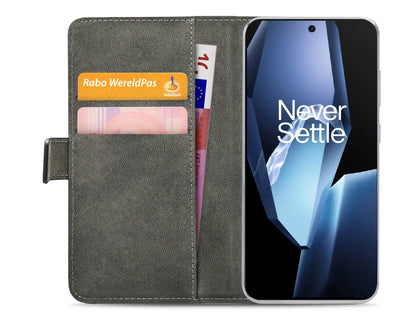 Mobilize Classic Gelly Wallet Book Case Oneplus 13R Black - Essentify