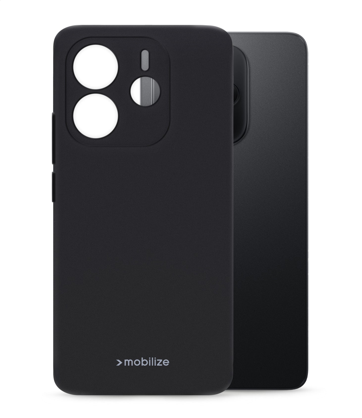 Mobilize Rubber Gelly Case Xiaomi Redmi Note 14 4G Matt Black