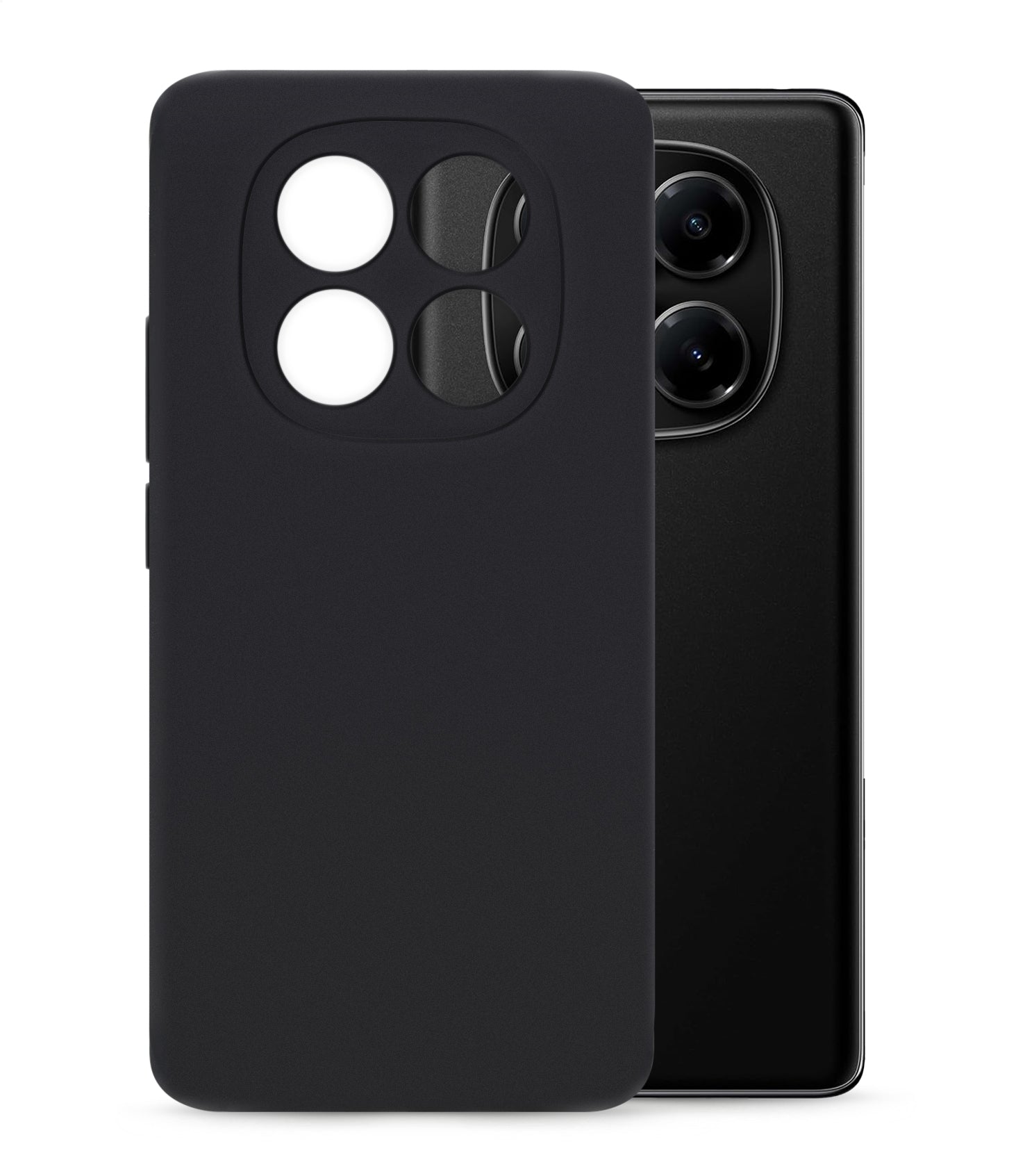 Mobilize Rubber Gelly Case Xiaomi Redmi Note 14 Pro 4G Matt Black