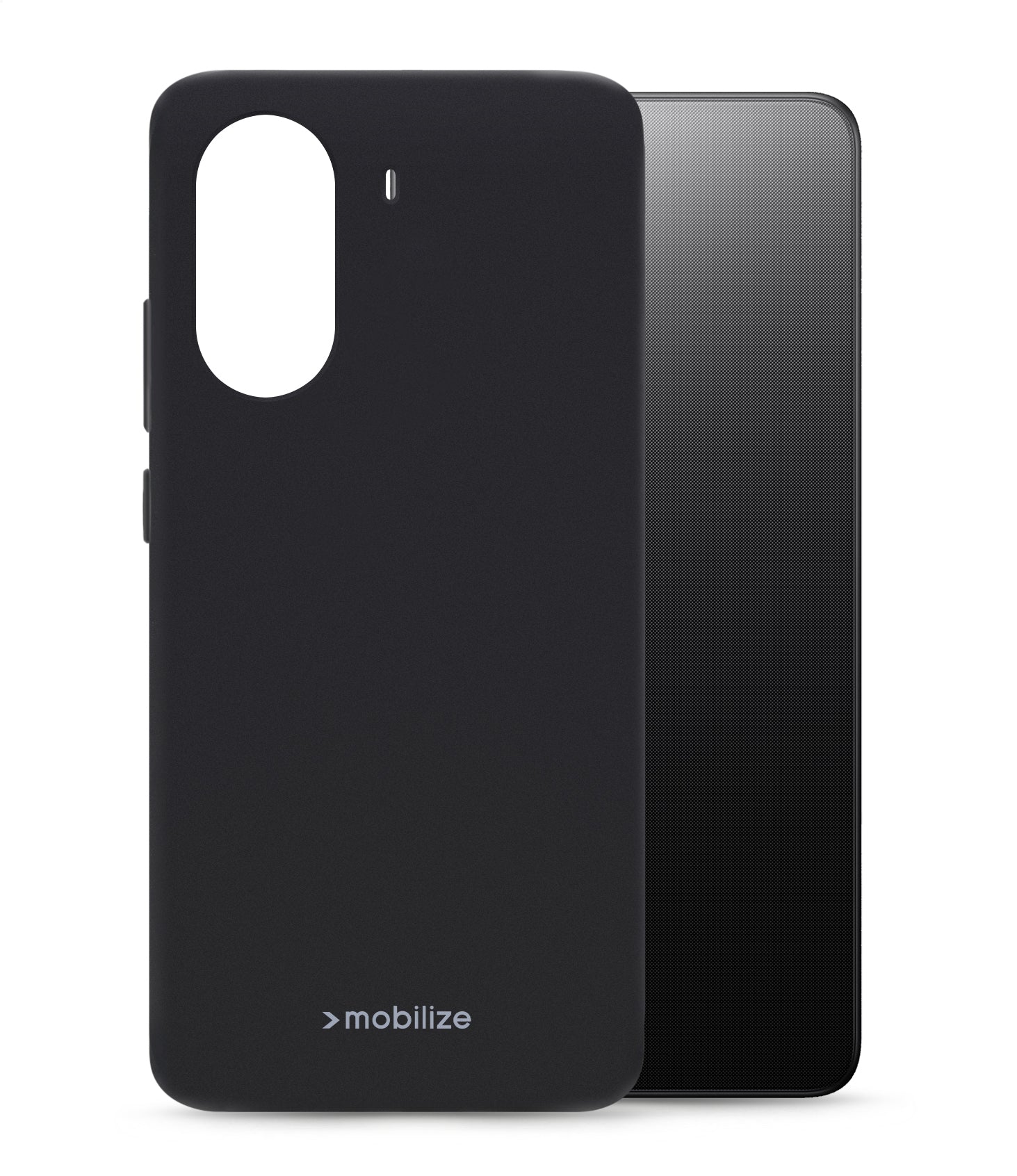 Mobilize Rubber Gelly Case Xiaomi Poco X7 Pro 5G Matt Black