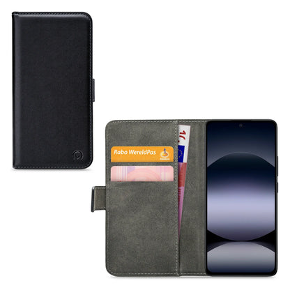 Mobilize Classic Gelly Wallet Book Case Xiaomi Redmi Note 14 4G Black - Essentify