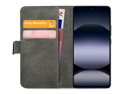 Mobilize Classic Gelly Wallet Book Case Xiaomi Redmi Note 14 4G Black - Essentify