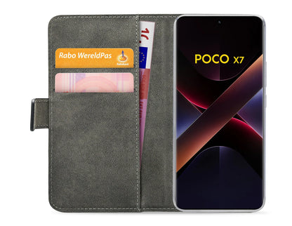 Mobilize Classic Gelly Wallet Book Case Xiaomi Poco X7 5G Black - Essentify