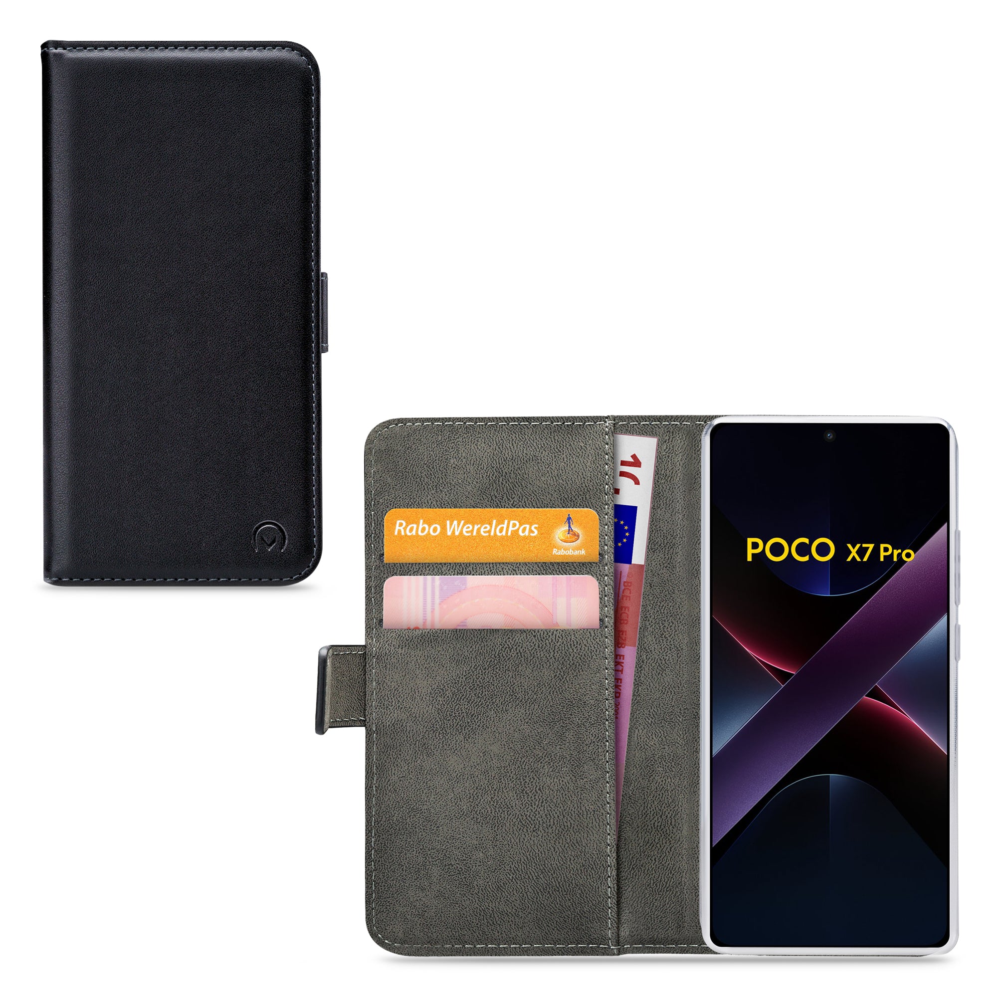 Mobilize Classic Gelly Wallet Book Case Xiaomi Poco X7 Pro 5G Black