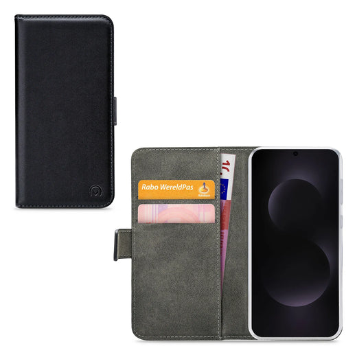 Mobilize Classic Gelly Wallet Book Case Samsung Galaxy S25 Edge 5G Black - Essentify