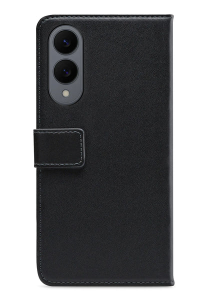 Mobilize Classic Gelly Wallet Book Case Samsung Galaxy S25 Edge 5G Black - Essentify