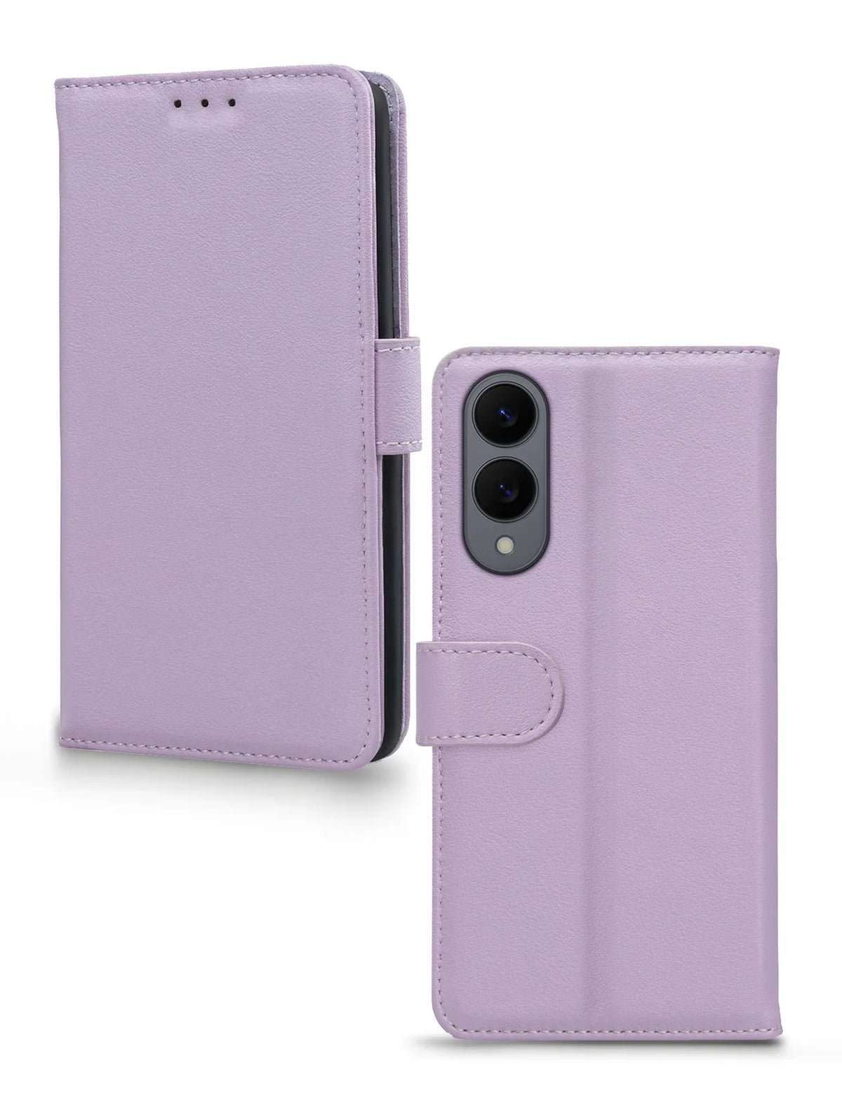 Mobilize Premium Gelly Wallet Book Case Samsung Galaxy S25 Edge 5G Purple - Essentify