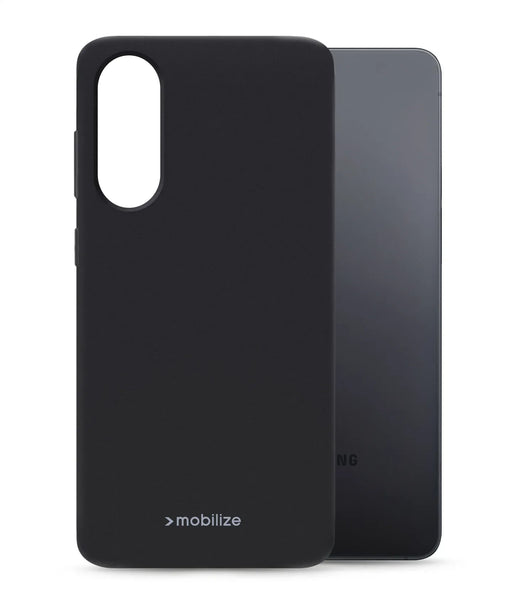 Mobilize Rubber Gelly Case Samsung Galaxy S25 Edge 5G Matt Black - Essentify