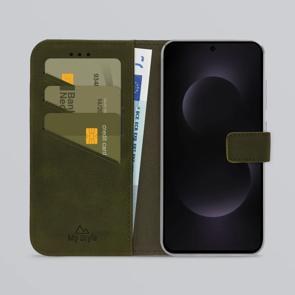 My Style Flex Wallet For Samsung Galaxy S25 Edge 5G Forest Green - Essentify