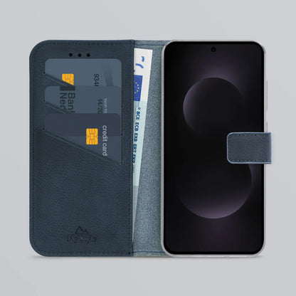 My Style Flex Wallet For Samsung Galaxy S25 Edge 5G Royal Blue - Essentify