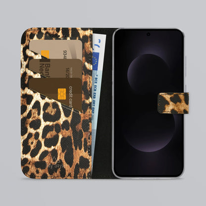 My Style Flex Wallet For Samsung Galaxy S25 Edge 5G Wild Leopard - Essentify