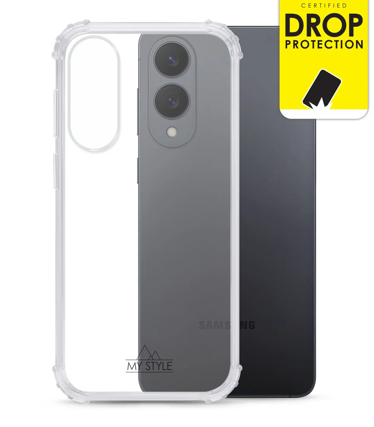 My Style Protective Flex Case For Samsung Galaxy S25 Edge 5G Clear - Essentify