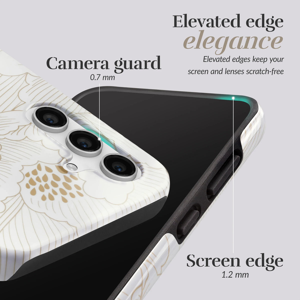 Mio By Mobilize Mio White Roses Magsafe Compatible For Samsung S25 Edge 5G - Essentify