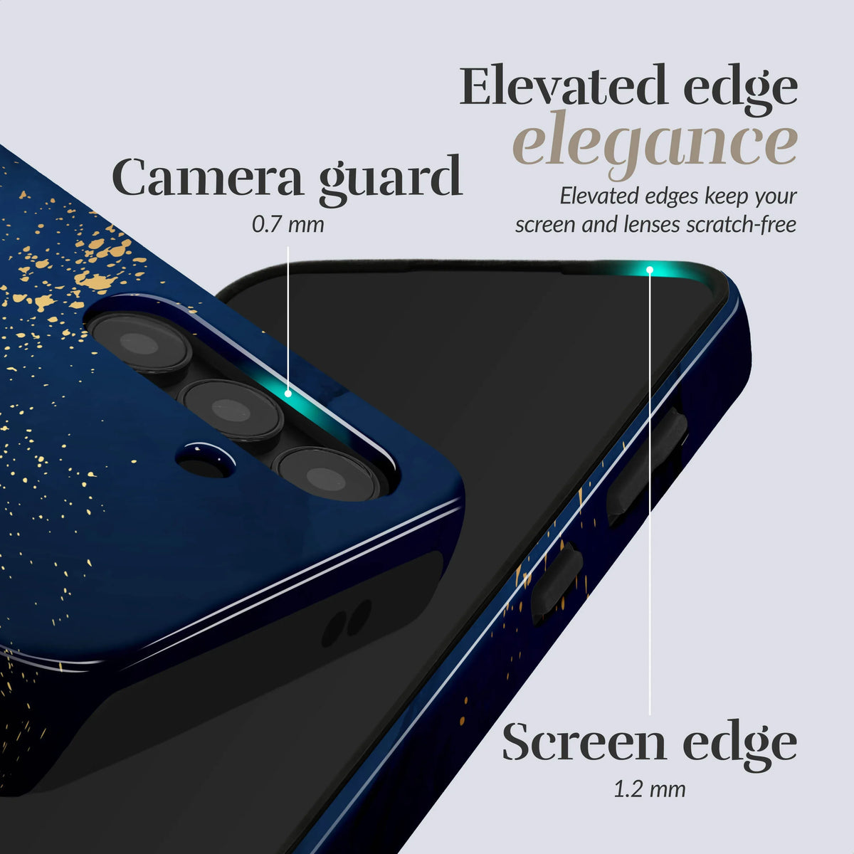 Mio By Mobilize Mio Midnight Sparkle Magsafe Compatible For Samsung S25 Edge 5G - Essentify