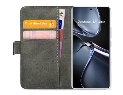 Mobilize Classic Gelly Wallet Book Case Asus Zenfone 12 Ultra Black - Essentify