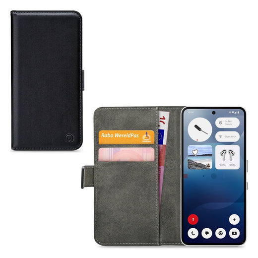 Mobilize Classic Gelly Wallet Book Case Nothing Phone (3A) Black - Essentify