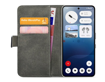 Mobilize Classic Gelly Wallet Book Case Nothing Phone (3A) Black - Essentify