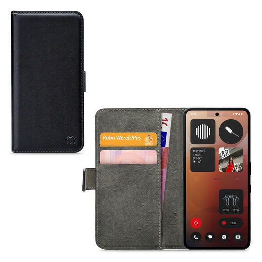 Mobilize Classic Gelly Wallet Book Case Nothing Phone (3A) Pro Black - Essentify