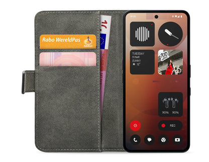 Mobilize Classic Gelly Wallet Book Case Nothing Phone (3A) Pro Black - Essentify