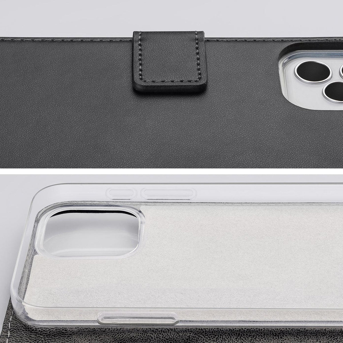Mobilize Classic Gelly Wallet Book Case Nothing Phone (3A) Pro Black - Essentify
