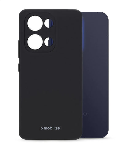Mobilize Rubber Gelly Case Oppo Reno13 5G Matt Black - Essentify