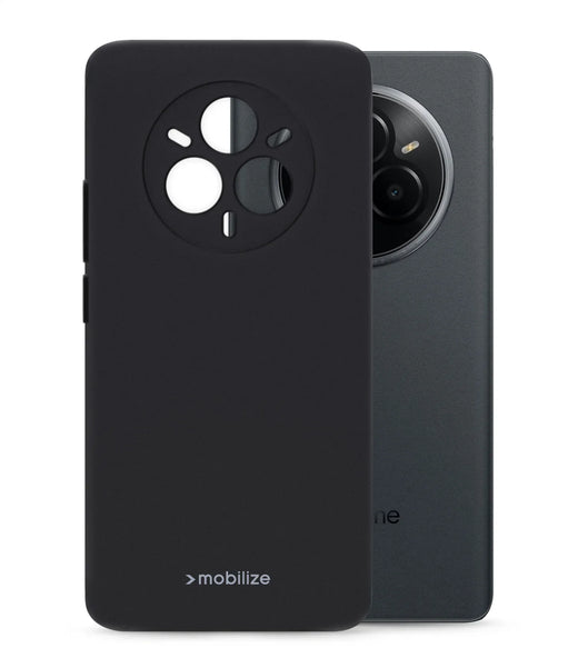 Mobilize Rubber Gelly Case Realme 14 Pro 5G Matt Black - Essentify