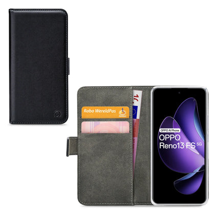 Mobilize Classic Gelly Wallet Book Case Oppo Reno13 Fs 5G Black - Essentify