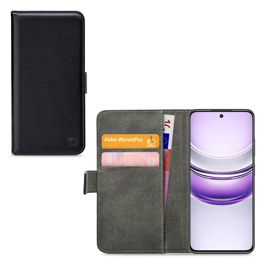 Mobilize Classic Gelly Wallet Book Case Realme 14X 5G Black - Essentify