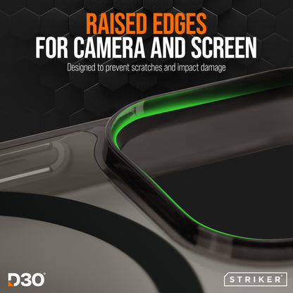 Striker X-Core - D3O Xtreme Impact Mag Case Pro - Black - Apple Iphone 16