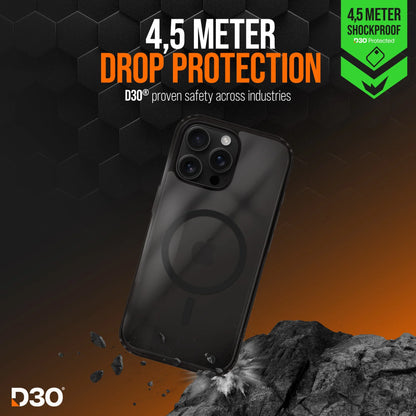 Striker X-Core - D3O Xtreme Impact Mag Case Pro - Black - Apple Iphone 16 Pro Max - Essentify