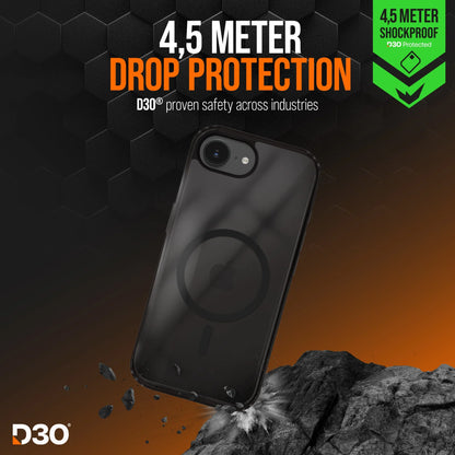 Striker X-Core - D3O Xtreme Impact Mag Case - Black - Apple Iphone 16E - Essentify