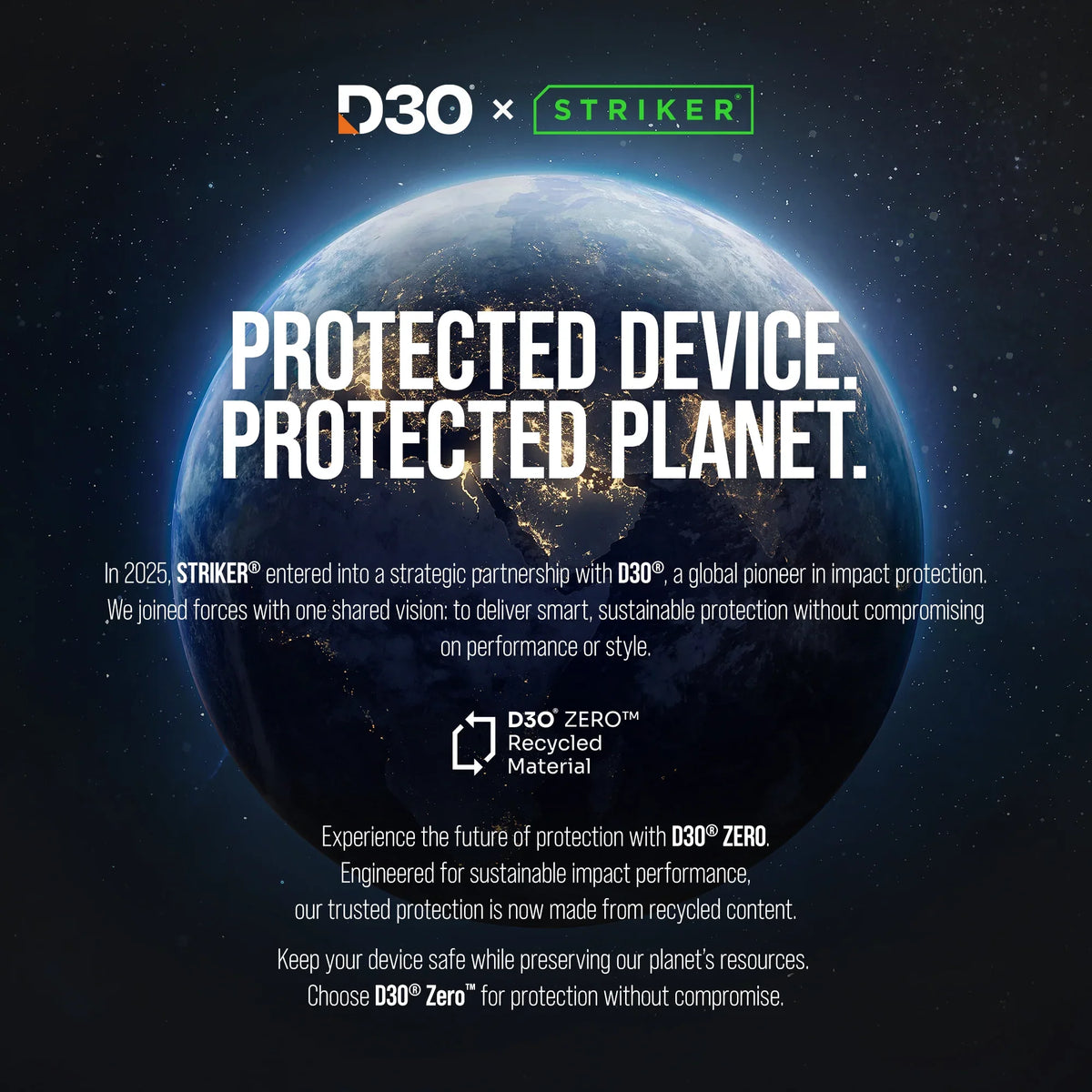 Striker X-Core - D3O Xtreme Impact Mag Case - Black - Samsung S25 5G - Essentify