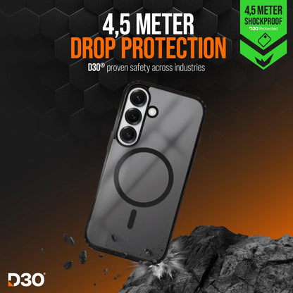 Striker X-Core - D3O Xtreme Impact Mag Case - Black - Samsung S25 5G - Essentify