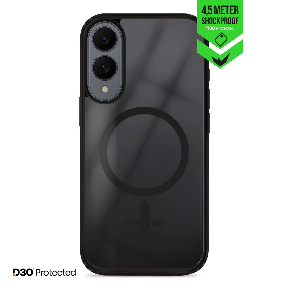 Striker X-Core - D3O Xtreme Impact Mag Case - Black - Samsung S25 Edge 5G - Essentify