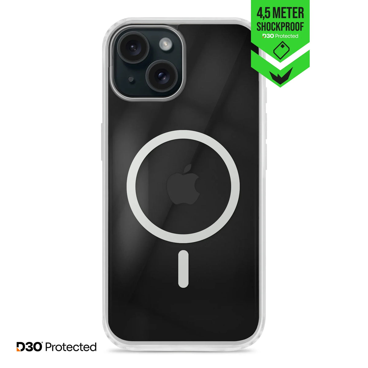 Striker X-Core - D3O Xtreme Impact Mag Case - Clear - Apple Iphone 13/14/15 - Essentify