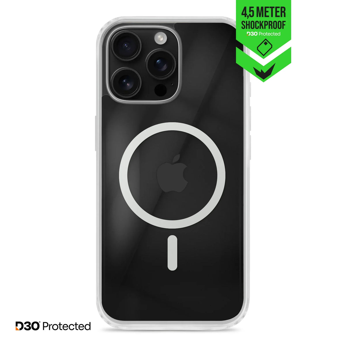 Striker X-Core - D3O Xtreme Impact Mag Case Pro - Clear - Apple Iphone 16 Pro Max - Essentify