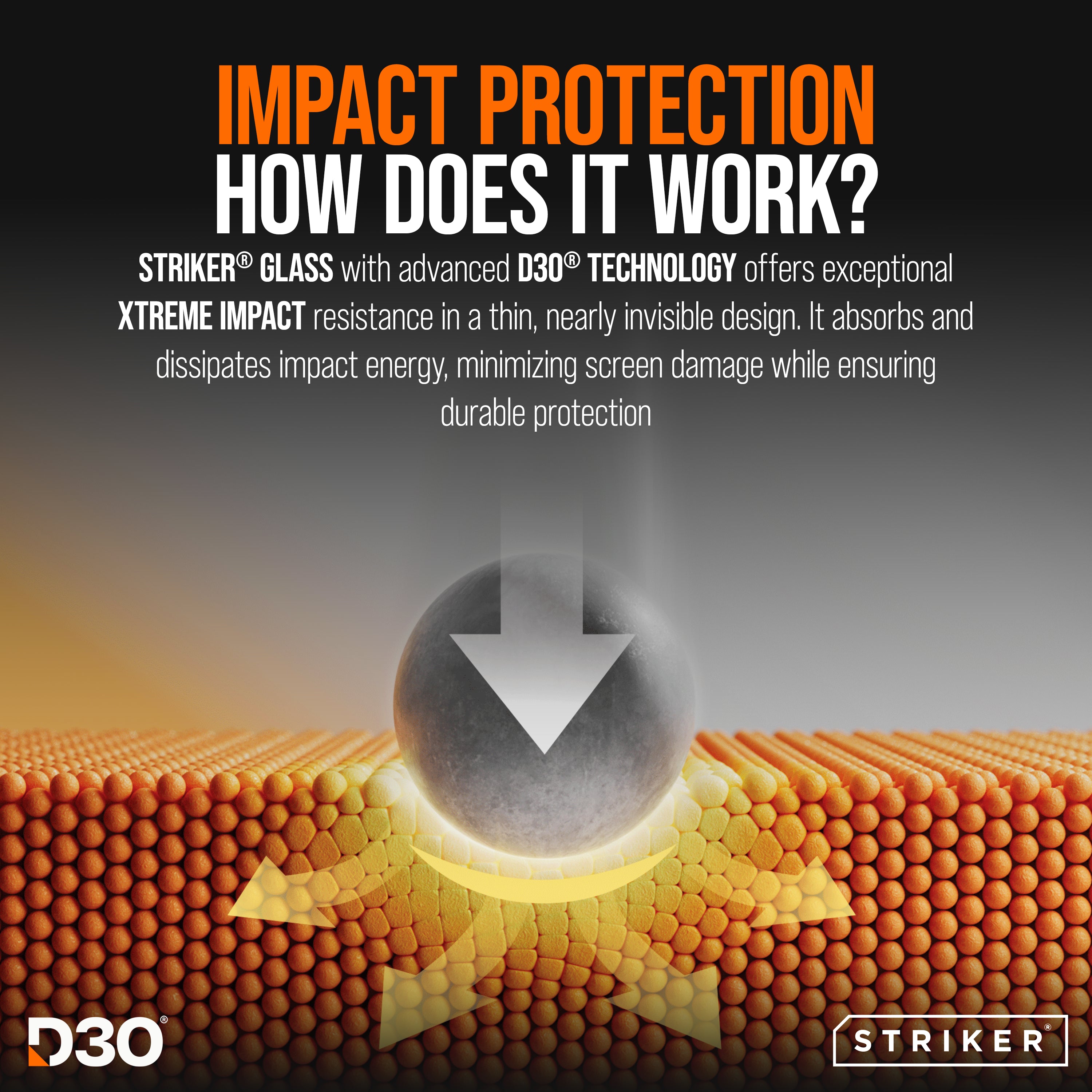 Striker X-Core - D3O Xtreme Impact Mag Case - Clear - Samsung S25 Ultra 5G