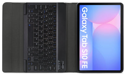 Mobilize Detachable Bluetooth Keyboard Case Samsung Galaxy Tab S10 Fe 11 Black Qwerty - Essentify