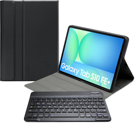 Mobilize Detachable Bluetooth Keyboard Case Samsung Galaxy Tab S10 Fe+ 13.1 Black Qwertz - Essentify