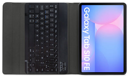 Mobilize Detachable Bluetooth Keyboard Case Samsung Galaxy Tab S10 Fe 11 Black Azerty - Essentify