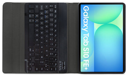 Mobilize Detachable Bluetooth Keyboard Case Samsung Galaxy Tab S10 Fe+ 13.1 Black Azerty - Essentify
