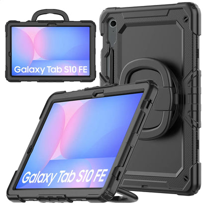 Mobilize Rotating Defender Case Stand Function For Samsung Galaxy Tab S10 Fe 11 Black - Essentify