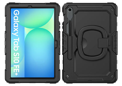 Mobilize Rotating Defender Case Stand Function For Samsung Galaxy Tab S10 Fe+ 13.1 Black - Essentify